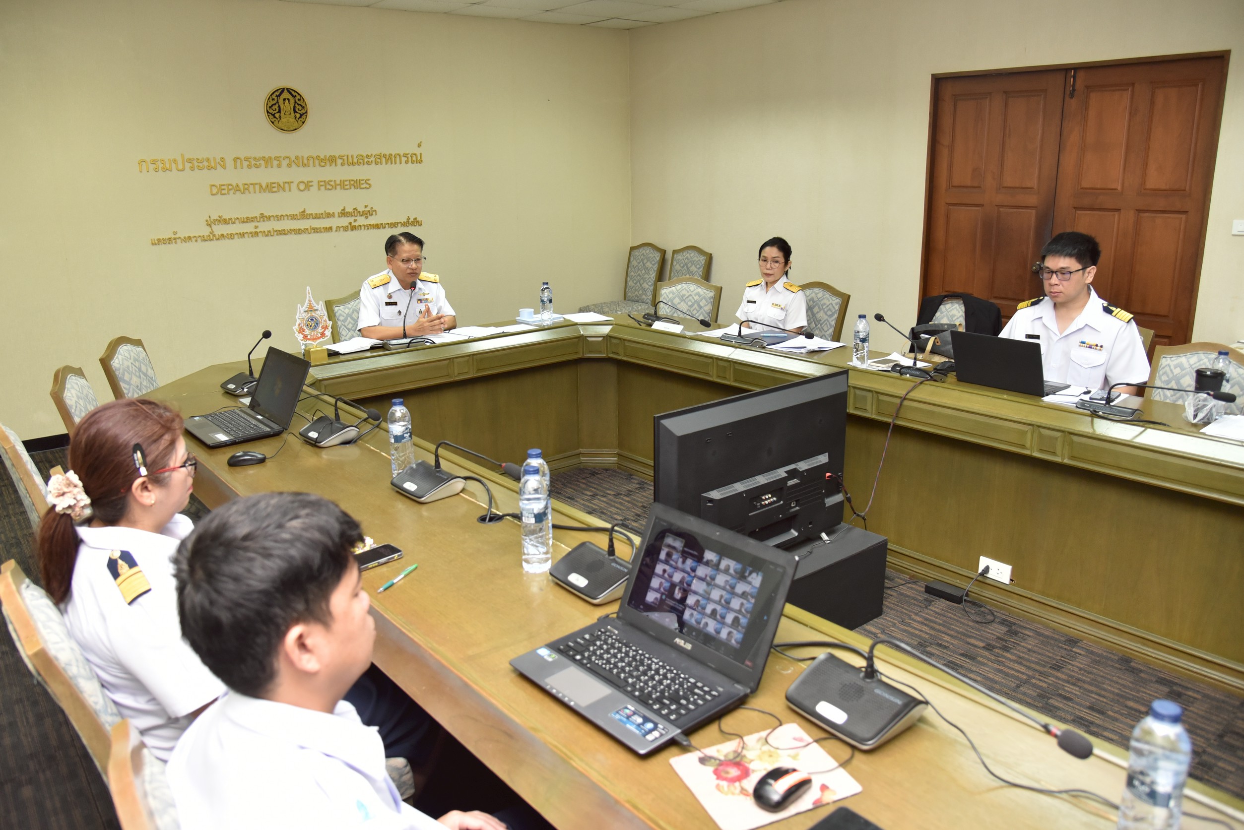 กรมประมงเปิดการฝึกอบรมหลักสูตร การเสริมสร้างองค์กรแห่งความสุขเพื่อสร้างแรงบันดาลใจในการทำงานสำหรับพนักงานราชการ รุ่นที่ 4