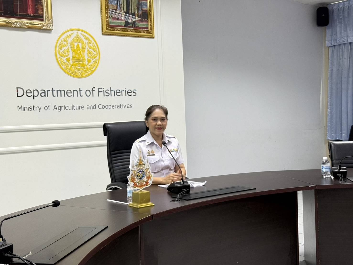 การประชุมปิดตรวจการสอบทานการประเมินผลการควบคุมภายในของกรมประมง (ราชการบริหารส่วนกลาง) สำหรับระยะเวลา สิ้นสุด ณ วันที่ 30 กันยายน 2568..คลิก