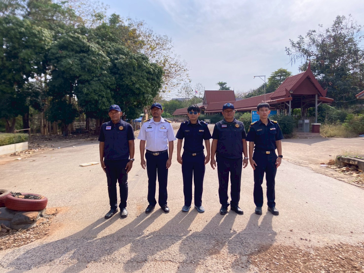 ตรวจบูรณาการ ทางจุดผ่านแดนถาวรบ้านเขาดิน