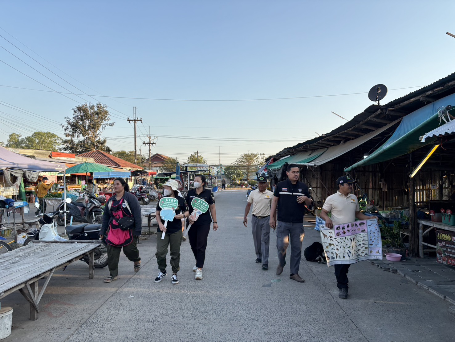 ตรวจป้องกัน เฝ้าระวังการลักลอบนำเข้าส่งออกสินค้าประมงและสินค้าผิดกฎหมาย