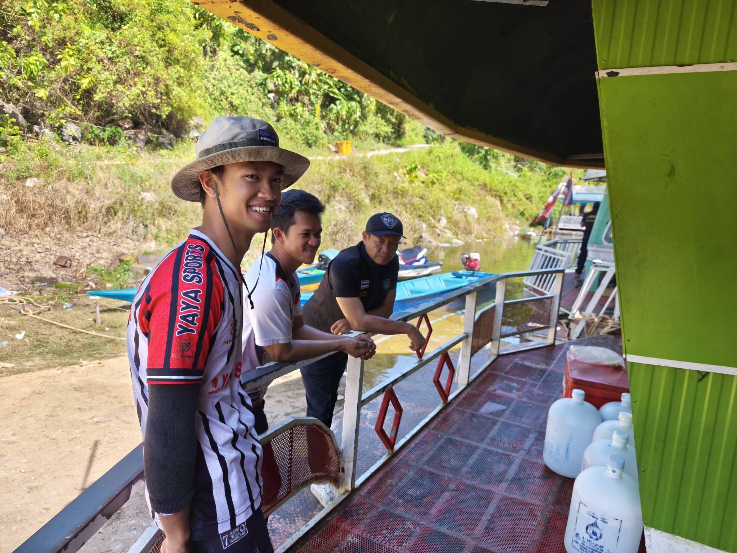 ลงพื้นที่เพื่อดำเนินกิจกรรมจิตอาสาพัฒนาชุมชนประมงฯ ( 1 ศูนย์ 1 หน่วยฯ 1 ชุมชนประมงต้นแบบ)