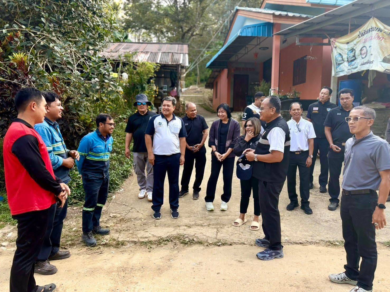 ลงพื้นที่เยี่ยมชมผลการดำเนินงานของเกษตรกรผู้เลี้ยงสัตว์น้ำ