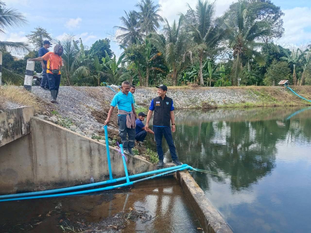 ลงพื้นที่ปฏิบัติงานโครงการเสริมสร้างการมีส่วนร่วมของชุมชนประมง 