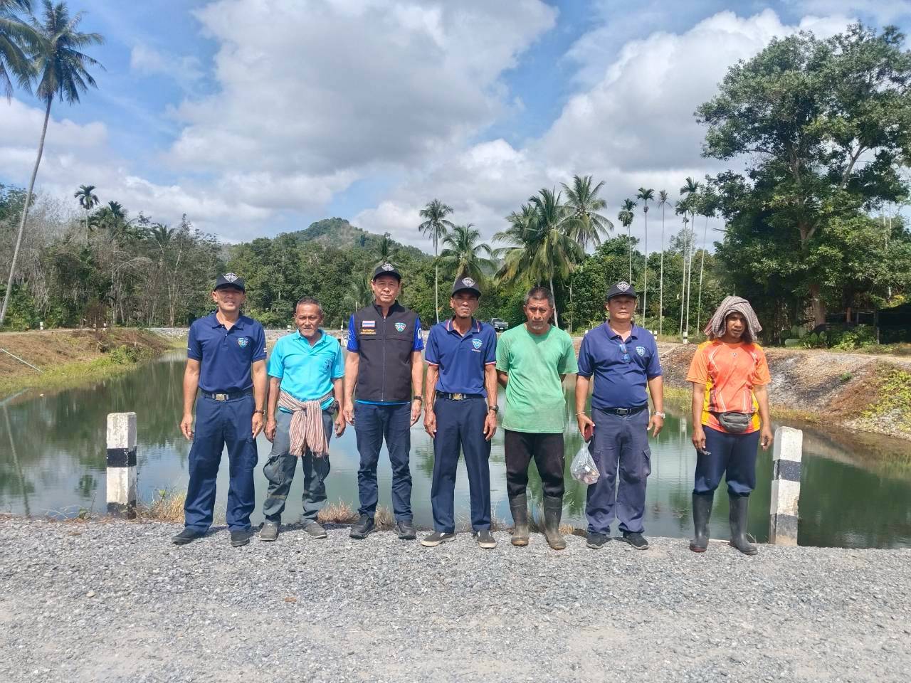 ลงพื้นที่ปฏิบัติงานโครงการเสริมสร้างการมีส่วนร่วมของชุมชนประมง 