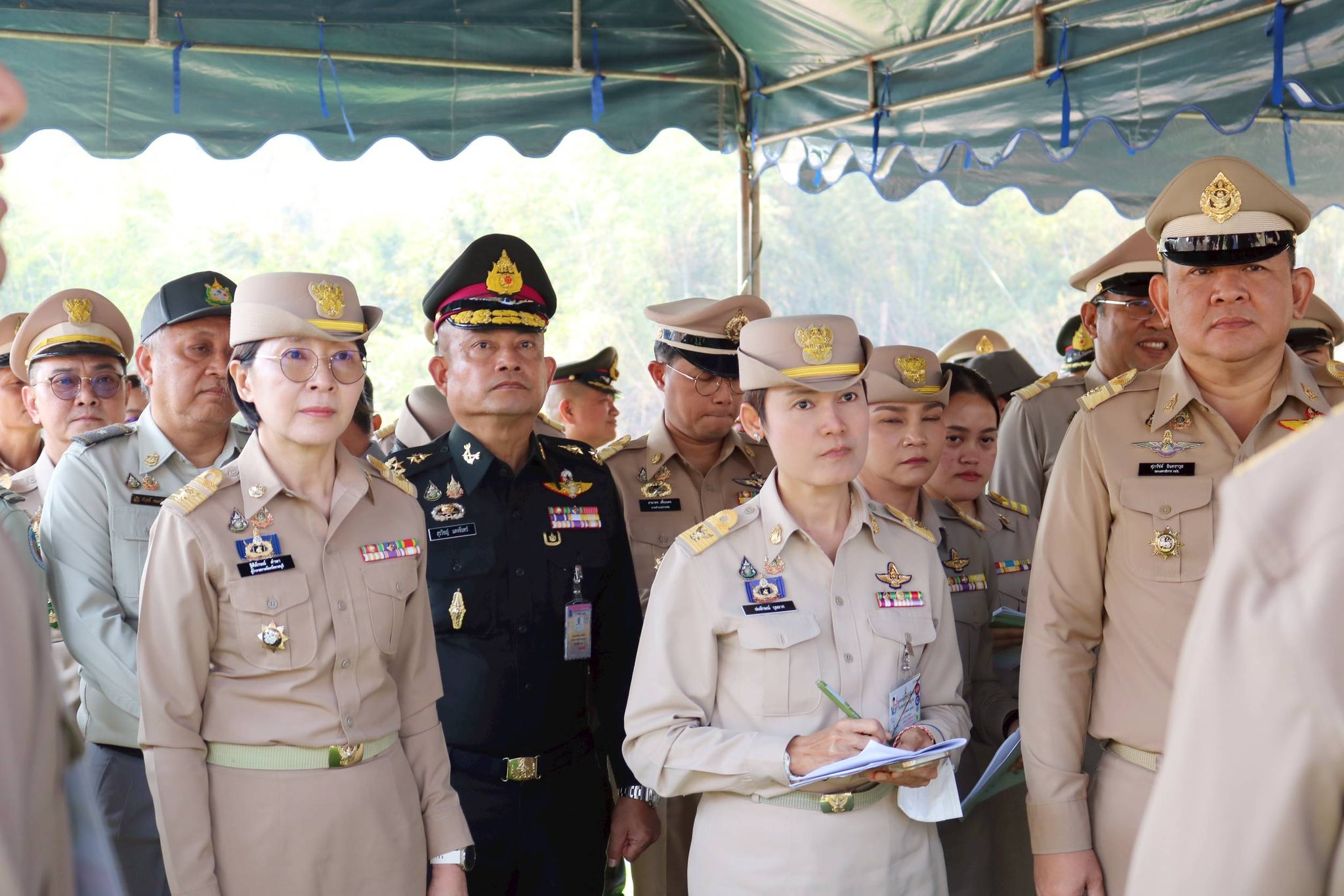 ร่วมต้อนรับ พลอากาศเอกชลิต พุกผาสุก องคมนตรี ประธานอนุกรรมการ..คลิก