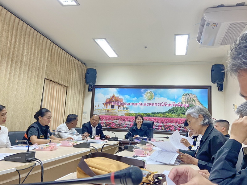 ร่วมประชุมหารือการรายงานผลการดำเนินงานตามแผนการตรวจราชการของผู้ตรวจราชการกระทรวงเกษตรและสหกรณ์..คลิก