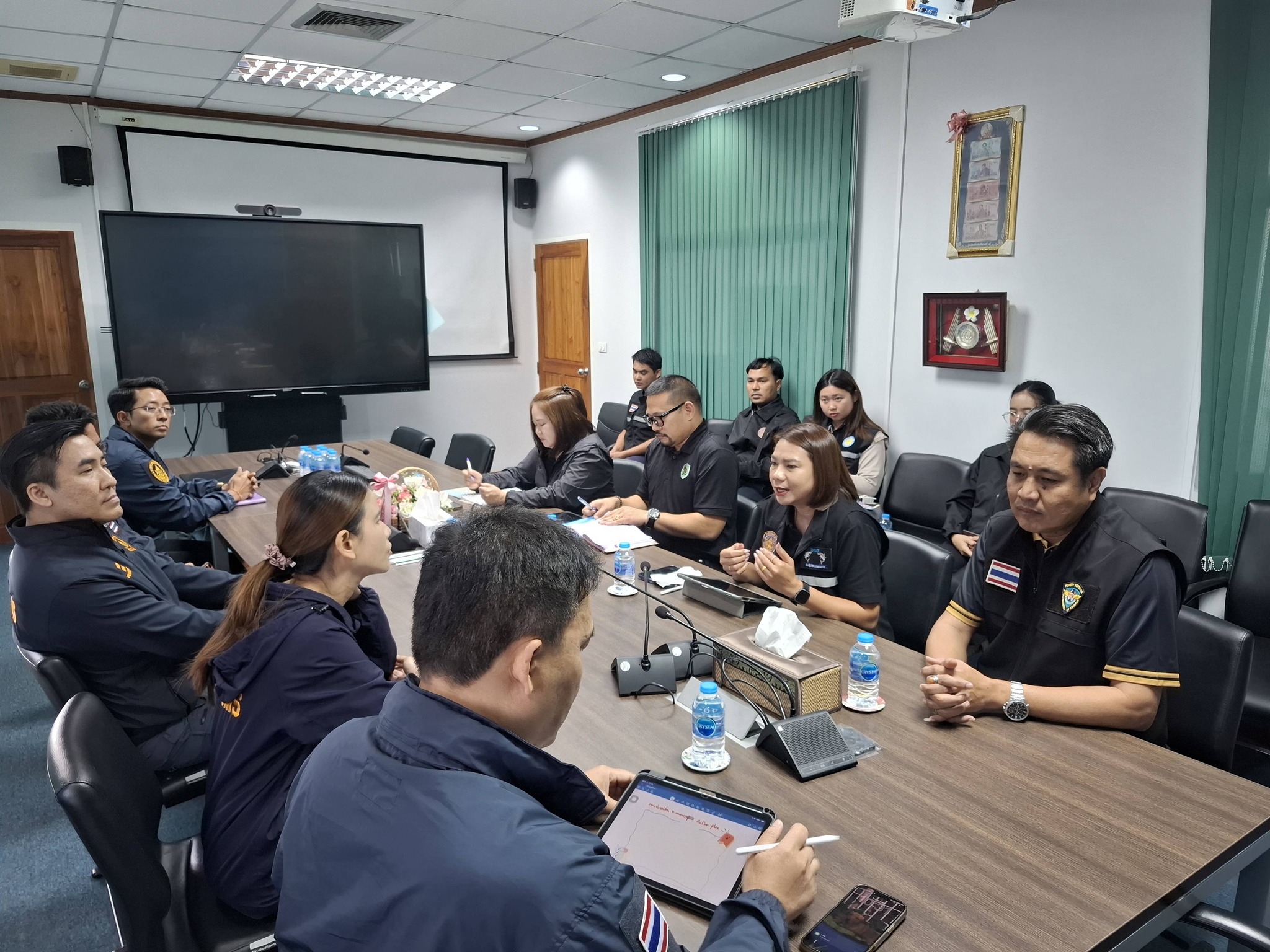 ลงพื้นที่ตรวจเยี่ยมศูนย์บริหารจัดการด่านตรวจประมงเขต 2 (หนองคาย)