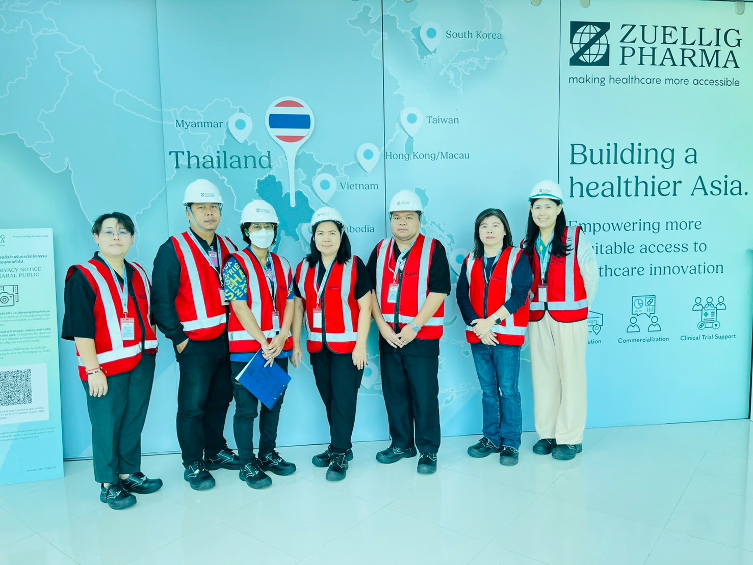 กวอ. พื้นที่ตรวจสอบสถานที่ผลิตและสถานที่เก็บรักษาฯ ในพื้นที่จังหวัดสมุทรปราการ 