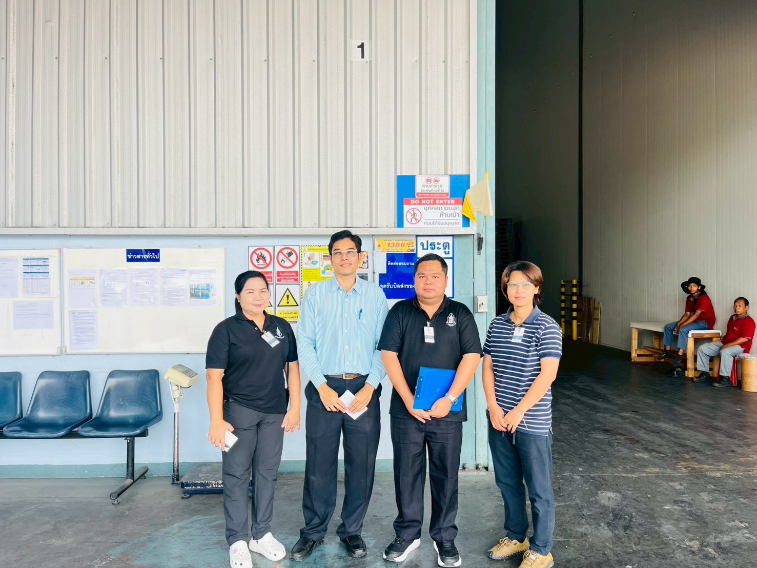 กวอ. พื้นที่ตรวจสอบสถานที่ผลิตและสถานที่เก็บรักษาฯ ในพื้นที่จังหวัดสมุทรปราการ 