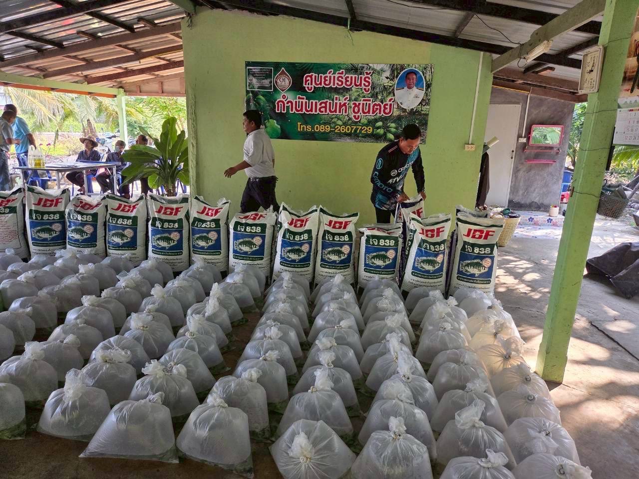 มอบปัจจัยการผลิต อำเภอดำเนินสะดวก