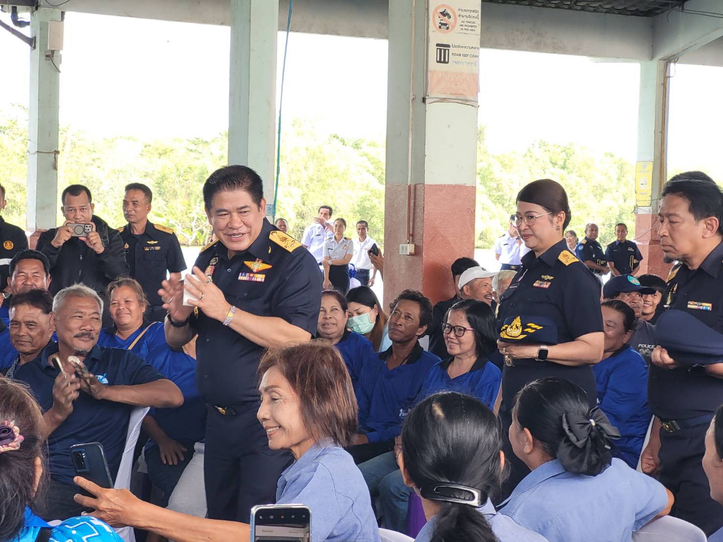 กิจกรรมพิธีประกาศใช้มาตรการบริหารจัดการทรัพยากรสัตว์น้ำมิใช่ หรือวางใช่ เลี้ยงตัวอ่อน พื้นที่ทะเลอ่าวไทย ประจำปี 2569