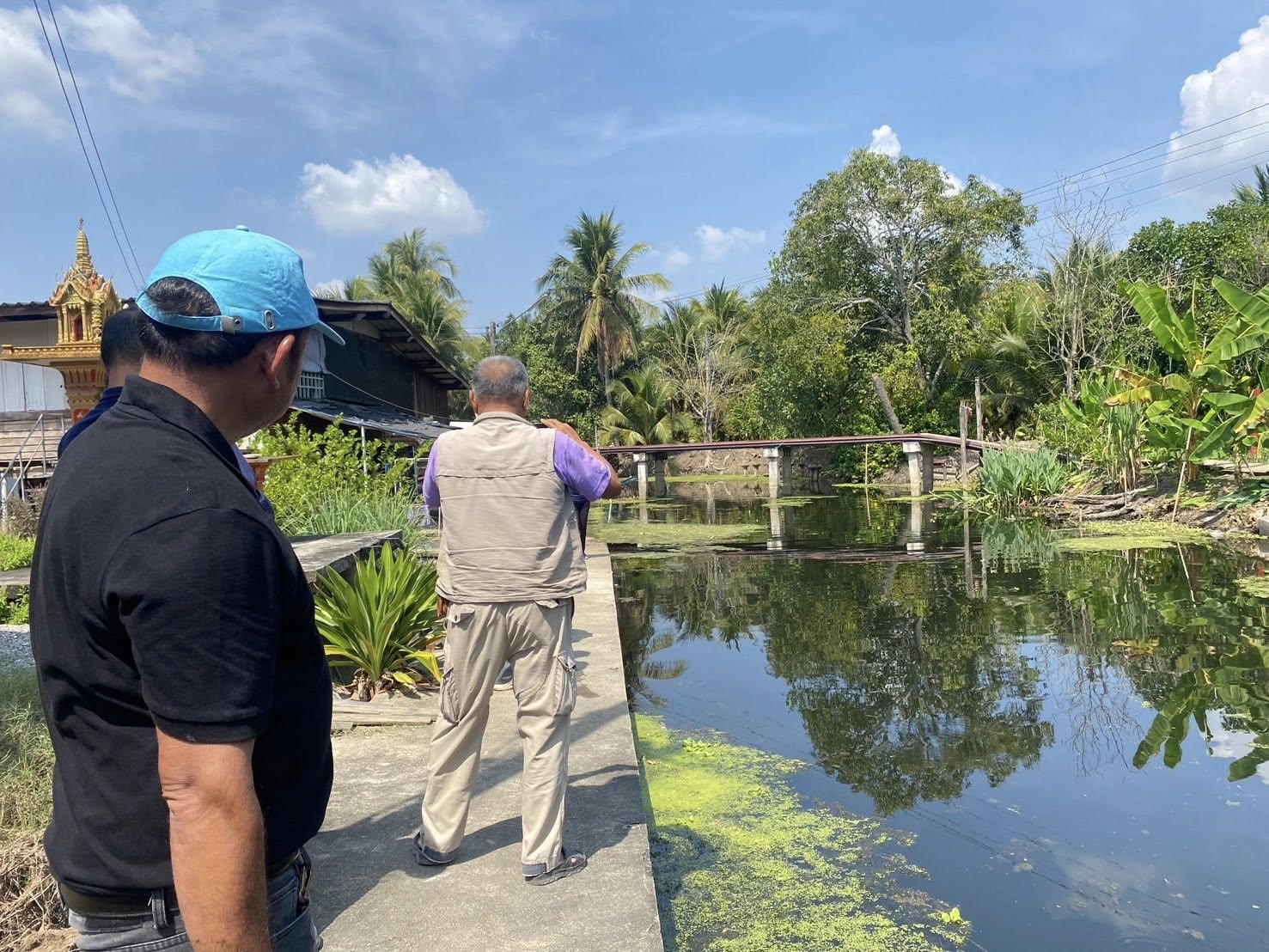 ร่วมทำกิจกรรมลงแขกลงคลองกำจัดปลาหมอคางดำ..คลิก