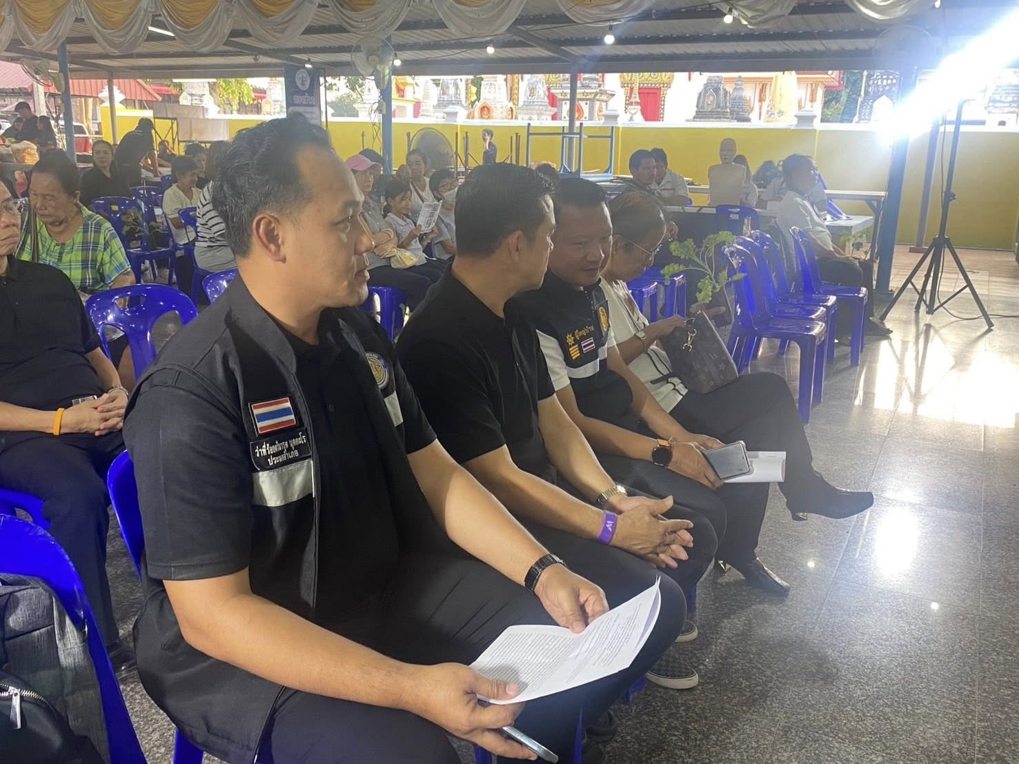  ร่วมจัดทำเวทีประชาคมรับฟังความคิดเห็นผู้มีส่วนได้ส่วนเสียในพื้นที่ อำเภอเมืองราชบุรี