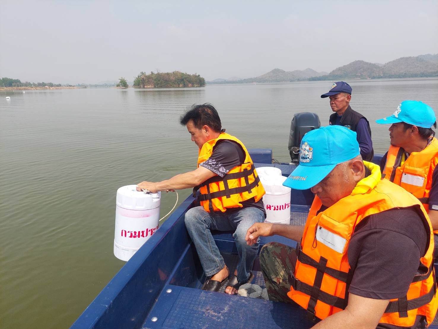 ศูนย์ป้องกันและปราบปรามประมงน้ำจืดกาญจนบุรี ออกปฏิบัติงานเสริมสร้างการมีส่วนร่วมของชุมชนประมง ประจำปีงบประมาณ 2569..คลิก