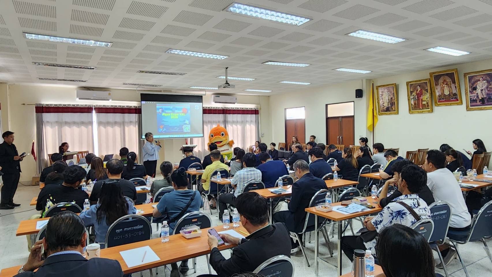 เข้าร่วมประชุม “การสร้างความรับรู้การขนส่งสัตว์น้ำสวยงามไปต่างประเทศผ่าน ไปรษณีย์ไทย”..คลิก