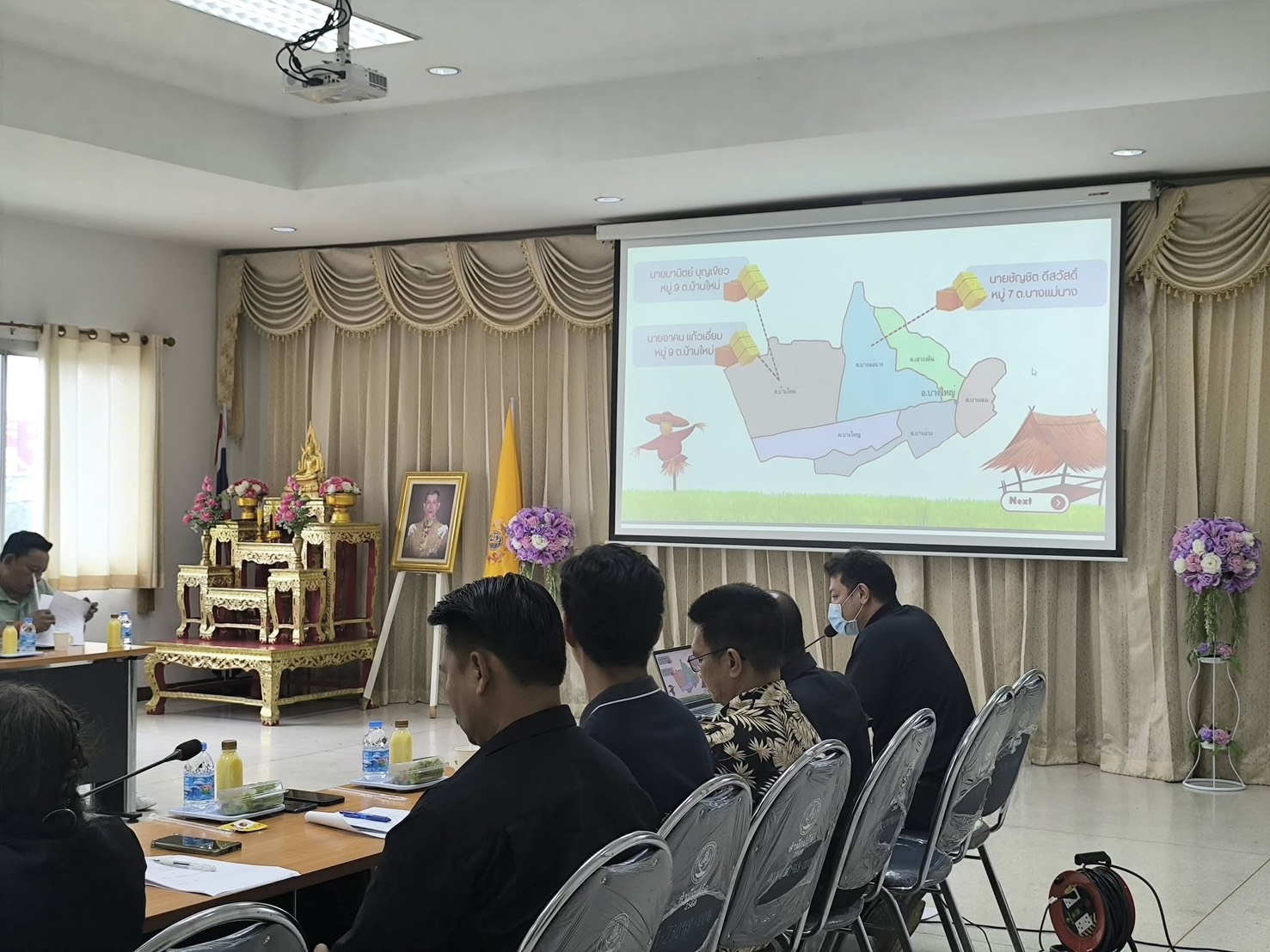 (อ.บางใหญ่) ประชุมคณะทำงานชุดปฎิบัติการป้องกันและเฝ้าระวังการเผาในพื้นที่การเกษตรระดับอำเภอเพื่อลดฝุ่นละอองขนาดเล็ก (PM 2.5) ปี 2568 - 2569..คลิก