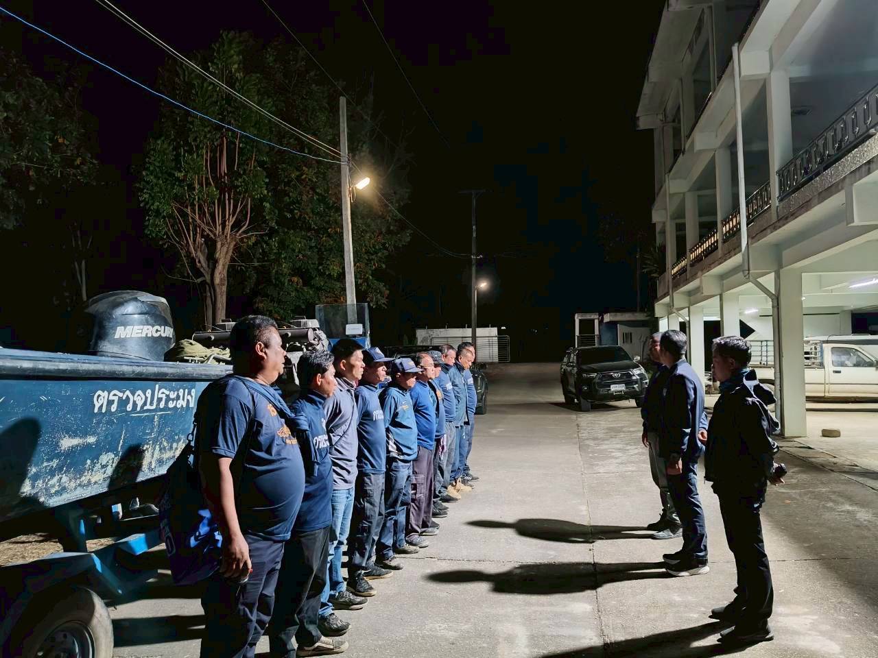 หน่วยป้องกันและปราบปรามประมงน้ำจืดเขื่อนแม่กวง(เชียงใหม่) ร่วมบูรณาการ การติดตามเฝ้าระวังการทำประมง