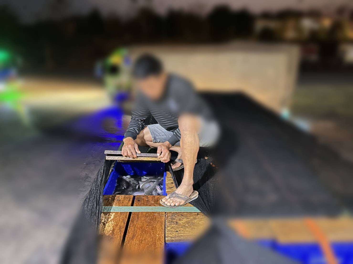 ข่าวกิจกรรม วันที่ 23 กุมภาพันธ์ 2569 เจ้าหน้าที่ด่านตรวจประมงนครพนม ตรวจสอบสินค้าสัตว์น้ำส่งออกชนิด ปลาดุกแอฟริกา มีชีวิต ณ อาคารตรวจสอบสินค้าและเก็บของกลางด่านศุลกากรนครพนม จ.นครพนม..คลิก