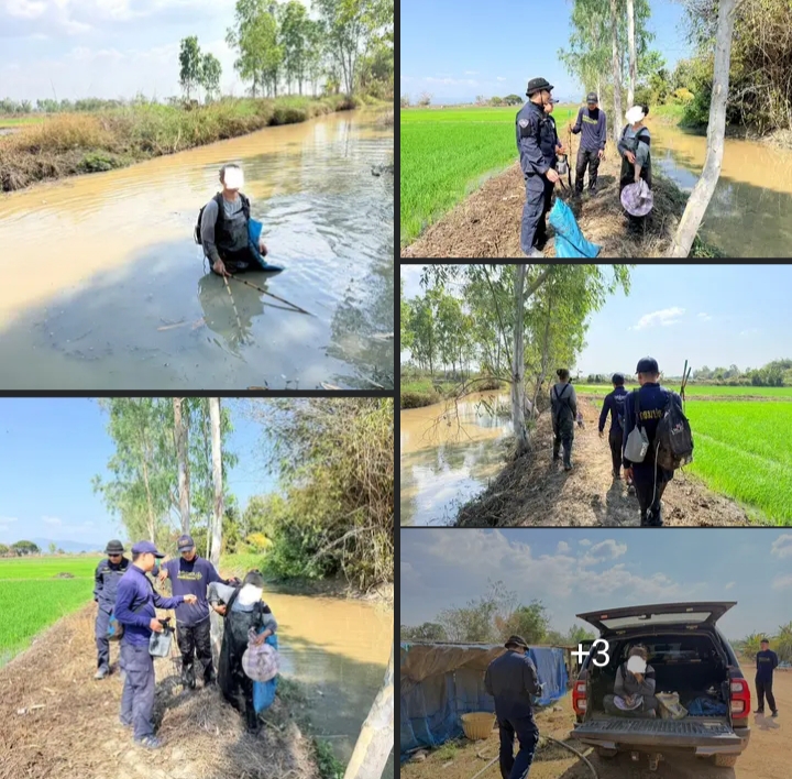 ออกปฏิบัติงานควบคุมเขตพื้นที่จังหวัดอุตรดิตถ์ 