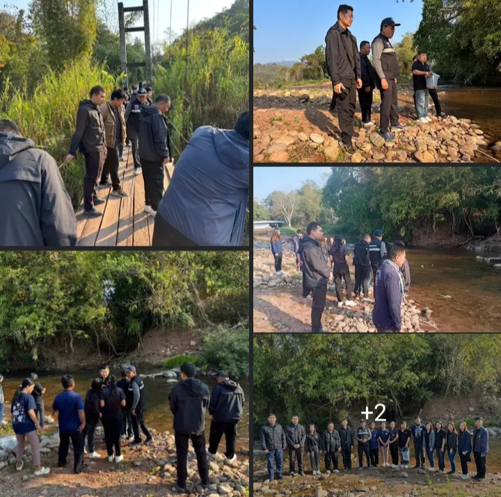 นำคณะของนายมานพ หนูสอน รองอธิบ