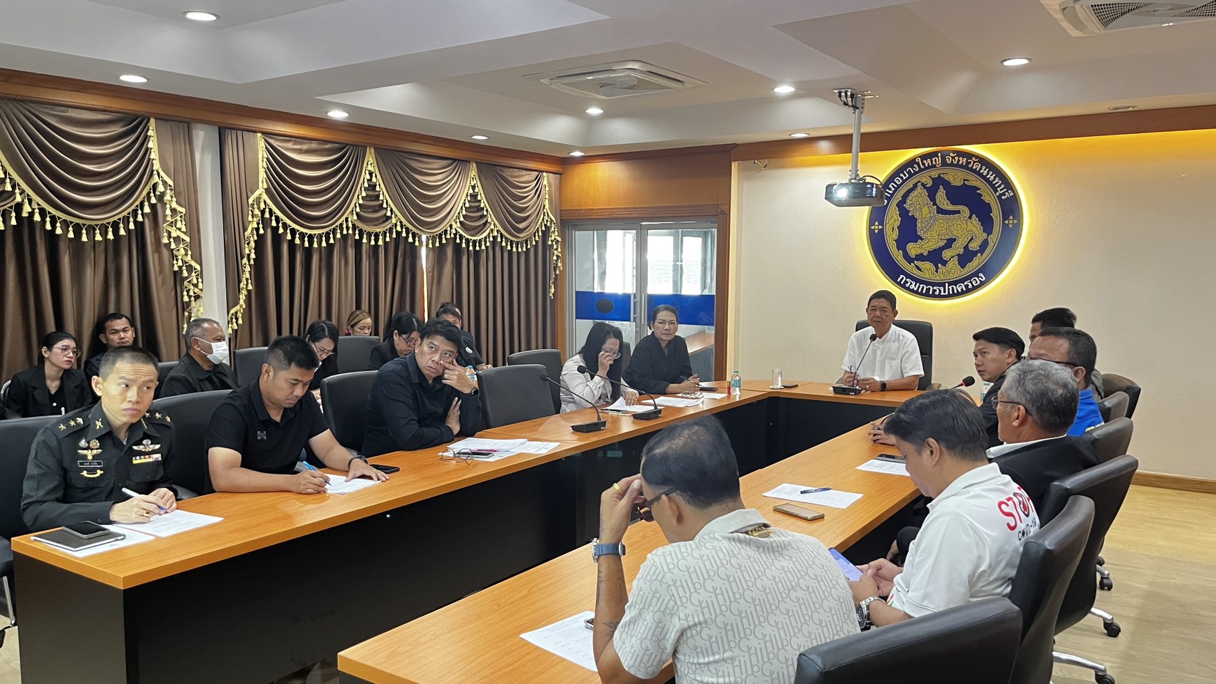 (อ.บางใหญ่) การประชุมคณะทำงานพัฒนา ฟื้นฟูและแก้ไขแหล่งน้ำในพื้นที่จังหวัดนนทบุรี ประจำปีงบประมาณ พ.ศ. 2569..คลิก