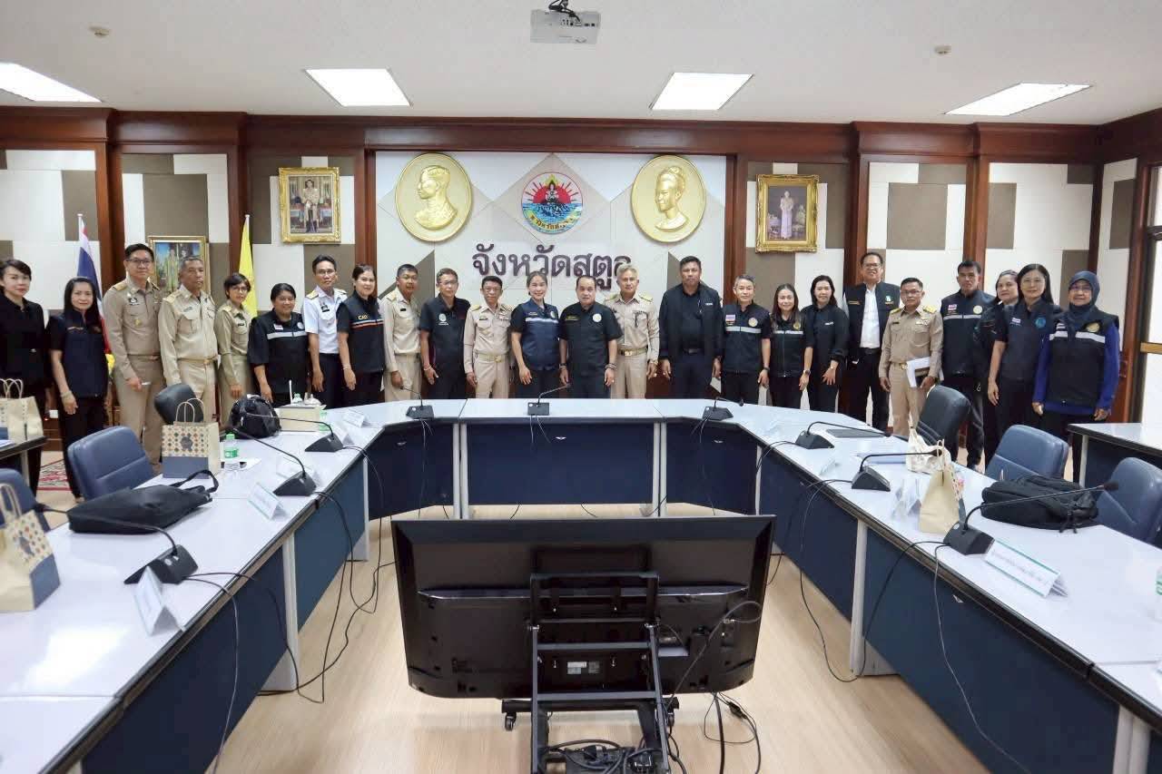 ศูนย์บริหารจัดการด่านตรวจประมงเขต 9 (สตูล) ร่วมให้การต้อนรับผู้ตรวจราชการกระทรวงเกษตรและสหกรณ์ เขตตรวจราชการที่ 6 และเข้าร่วมประชุมการลงพื้นที่ตรวจราชการเพื่อติดตามความก้าวหน้าผลการดำเนินงานโครงการตามแผนการตรวจราชการของผู้ตรวจราชการกระทรวงเกษตรและสหกรณ์ ประจำปีงบประมาณ พ.ศ. 2569 รอบที่ 1 จังหวัดสตูล