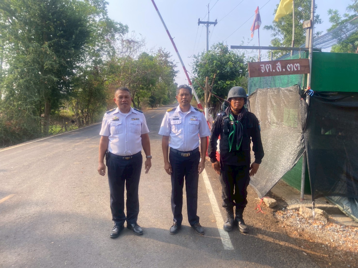ตรวจบูรณาการ ทางจุดผ่านแดนตาพระยา