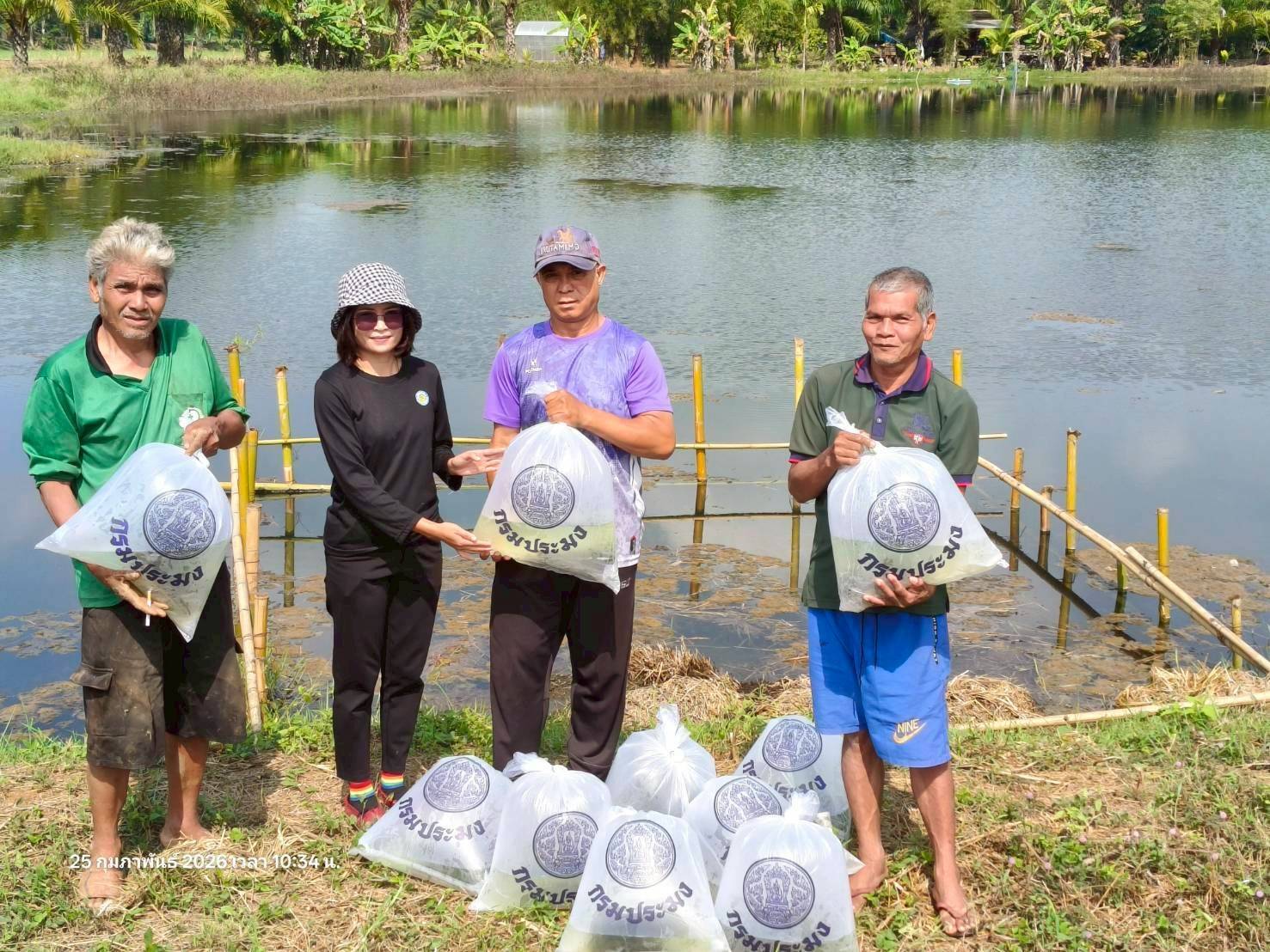 ติดตามและส่งมอบพันธุ์ปลายี่สกไ