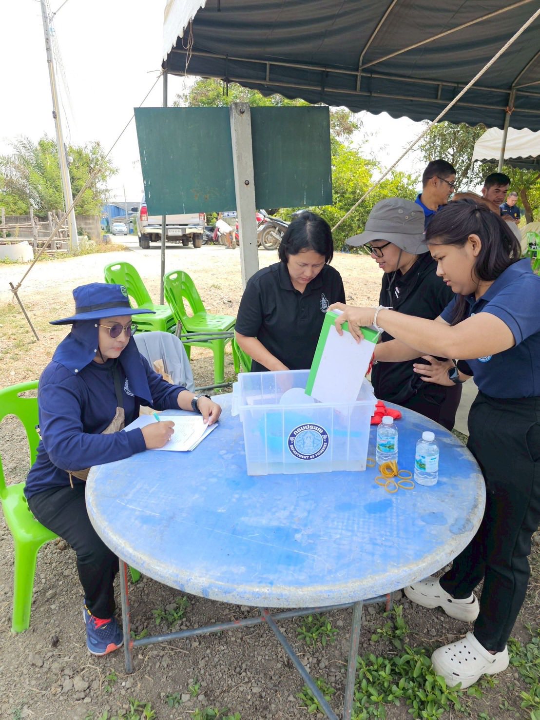 ลงพื้นที่ร่วมกับคณะกรรมการแหล่งน้ำชุมชน ฯ..คลิก