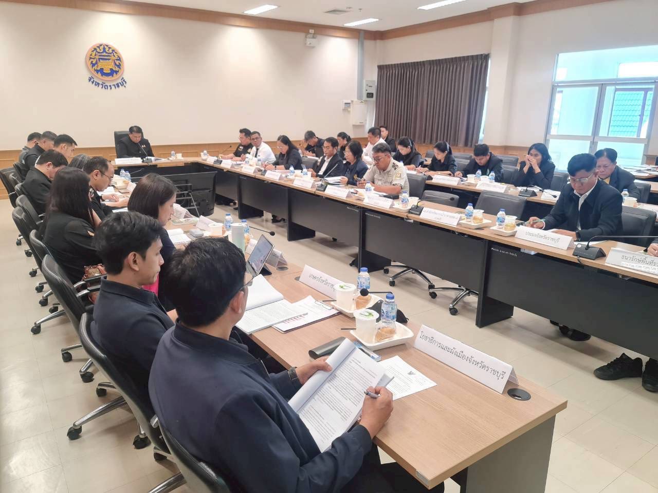 ร่วมประชุมคณะอนุกรรมการนโยบายที่ดินจังหวัดราชบุรี (คทช.จังหวัด) ครั้งที่ 1/2569