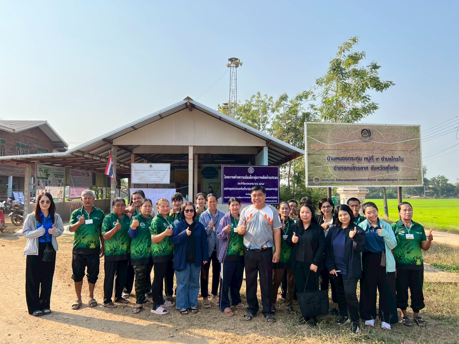 โครงการสร้างความเข็มแข็งกลุ่มการผลิตด้านประมง จังหวัดสุโขทัย