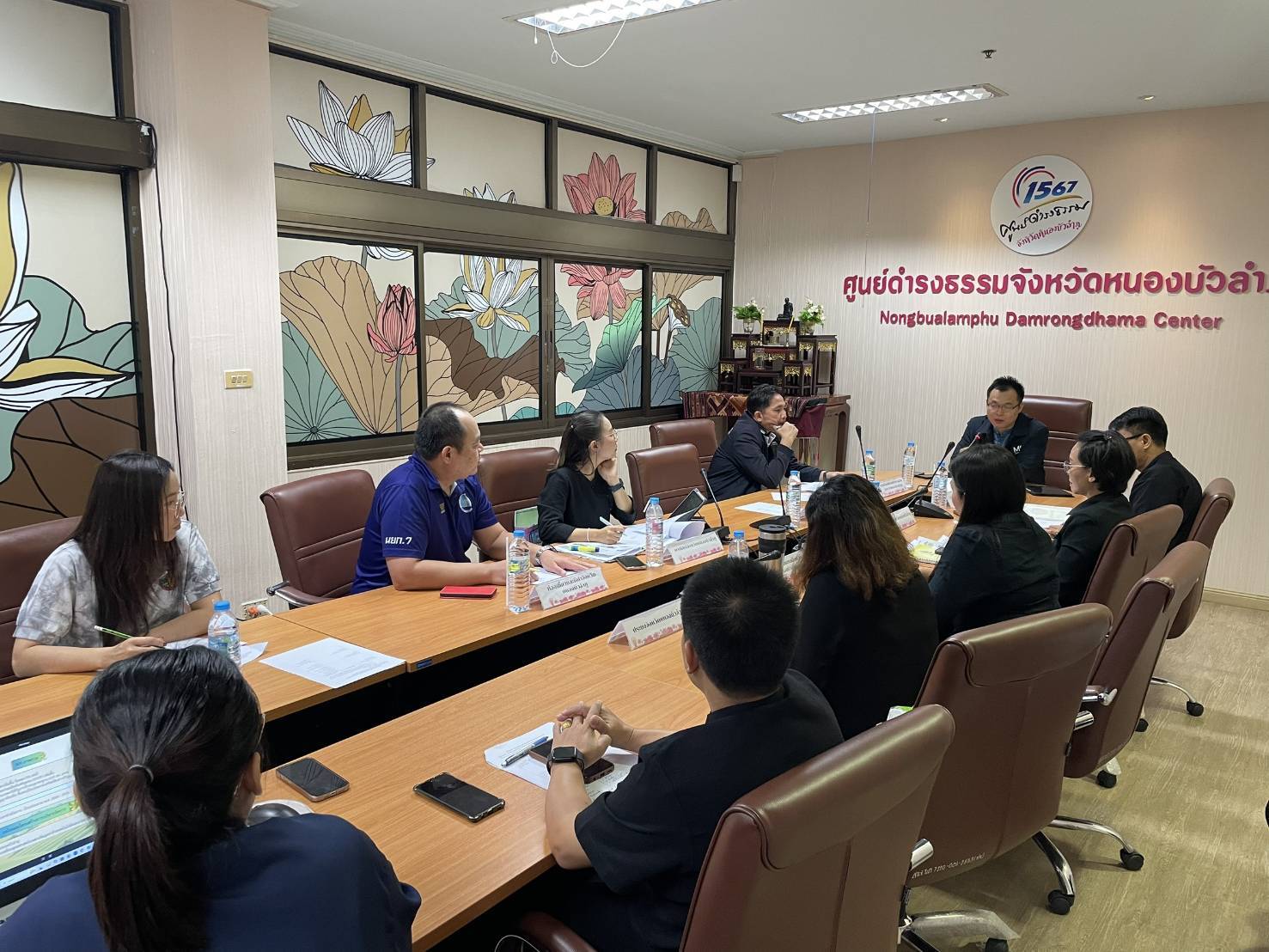 ร่วมประชุมหารือคณะอนุกรรมการขับเคลื่อนยุทธศาสตร์เกษตรเพิ่มมูลค่าด้วยเทคโนโลยีและนวัตกรรม จังหวัดหนองบัวลำภู