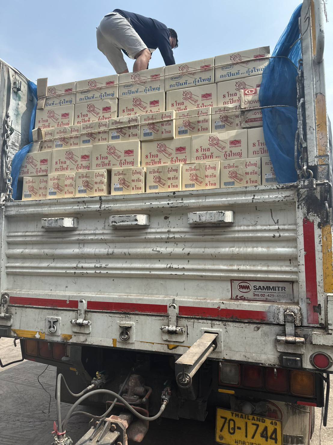 ข่าวกิจกรรม วันที่ 26 กุมภาพันธ์ 2569 เจ้าหน้าที่ด่านตรวจประมงนครพนม ตรวจสอบการส่งออกผลิตภัณฑ์สัตว์น้ำ ชนิด กุ้งเคย หมักเกลือ (กะปิ) ณ อาคารตรวจสอบสินค้าและเก็บของกลางด่านศุลกากรนครพนม จังหวัดนครพนม..คลิก