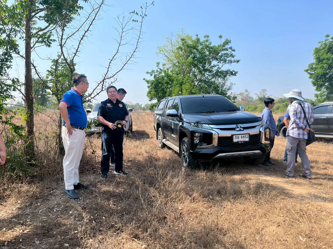 ตรวจสอบพื้นที่เพื่อระวังชี้แนวเขต ฯ ในพื้นที่ ตำบลพระนอน อำเภอเมืองนครสวรรค์ จังหวัดนครสวรรค์