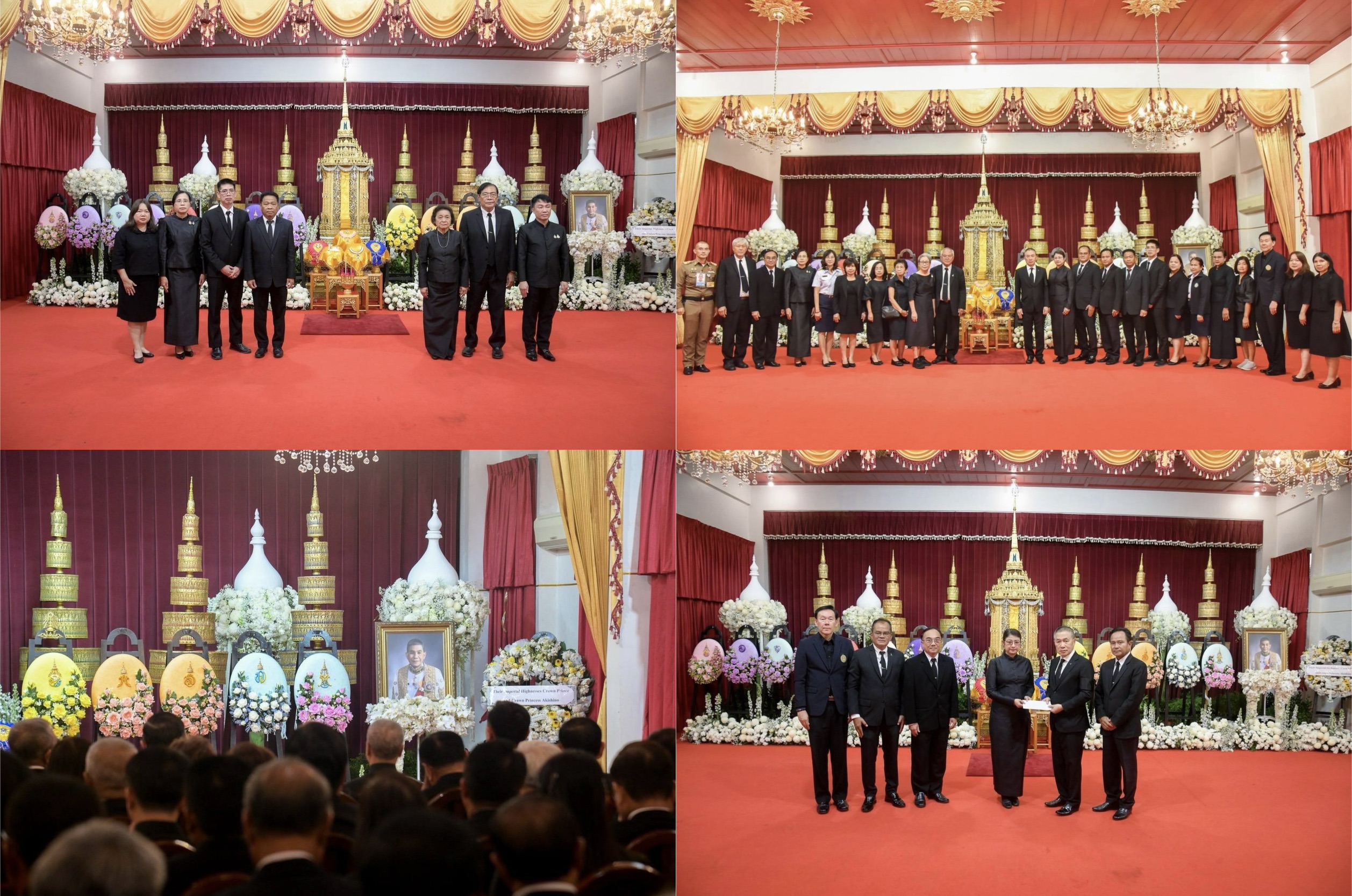 วันจันทร์ที่ 2 มีนาคม 2569 เวลา 18.30 น. นายกำพล ลอยชื่น ผู้อำนวยการกองวิจัยและพัฒนาประมงทะเล เข้าร่วมเป็นเจ้าภาพพิธีสวดพระอภิธรรม นายจรัลธาดา กรรณสูต องคมนตรี โดยมี นางฐิติพร หลาวประเสริฐ อธิบดีกรมประมง พร้อมด้วย นายพลพิศิลป์ สุวรรณชัย ผู้ทรงคุณวุฒิด้านการจัดการประมง นายมานพ หนูสอน รองอธิบดีกรมประมง นายวิศณุพร รัตนตรัยวงศ์ รองอธิบดีกรมประมง ผู้บริหาร ข้าราชการ และเจ้าหน้าที่กรมประมง ณ ศาลาร้อยปี วัดเบญจมบพิตรดุสิตวนาราม เขตดุสิต กรุงเทพฯ