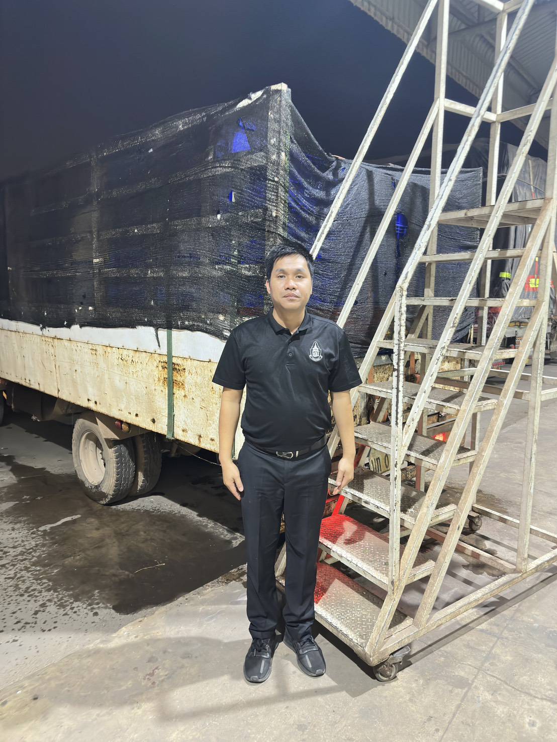 ข่าวกิจกรรม วันที่ 4 มีนาคม 2569 เจ้าหน้าที่ด่านตรวจประมงนครพนม ตรวจสอบสินค้าสัตว์น้ำส่งออกชนิด ปลาดุกแอฟริกา มีชีวิต ณ อาคารตรวจสอบสินค้าและเก็บของกลางด่านศุลกากรนครพนม จ.นครพนม