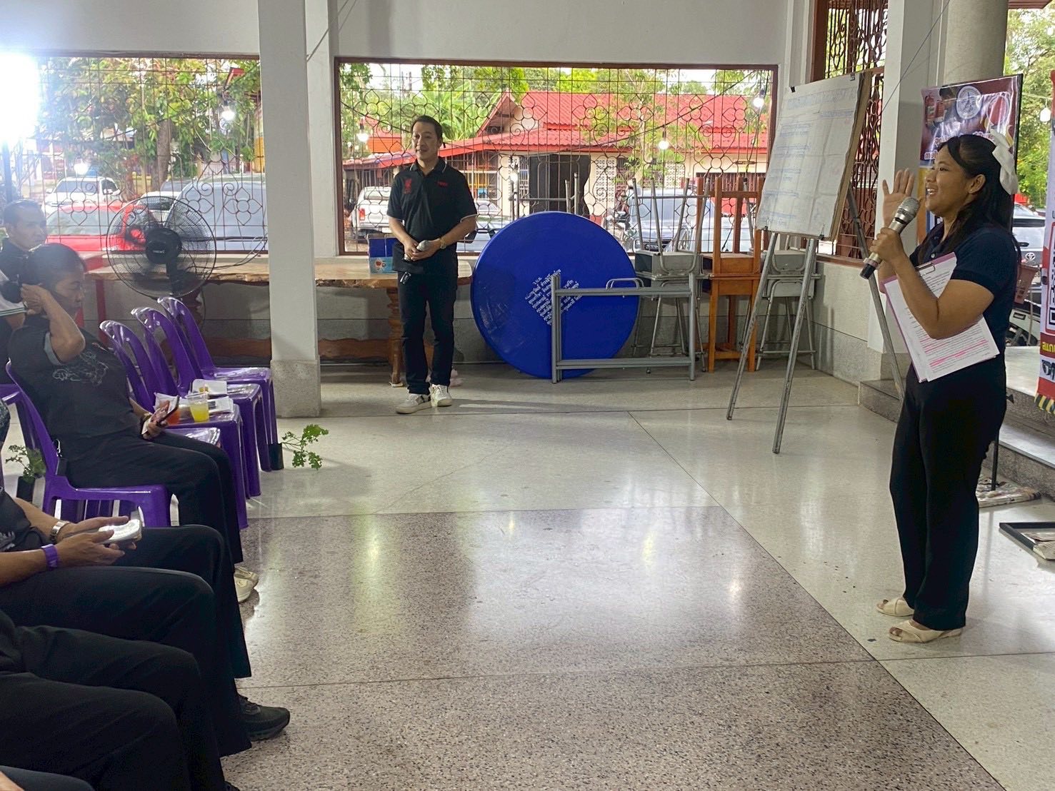  ร่วมจัดทำเวทีประชาคมรับฟังความคิดเห็นผู้มีส่วนได้ส่วนเสียในพื้นที่ อำเภอเมืองราชบุรี