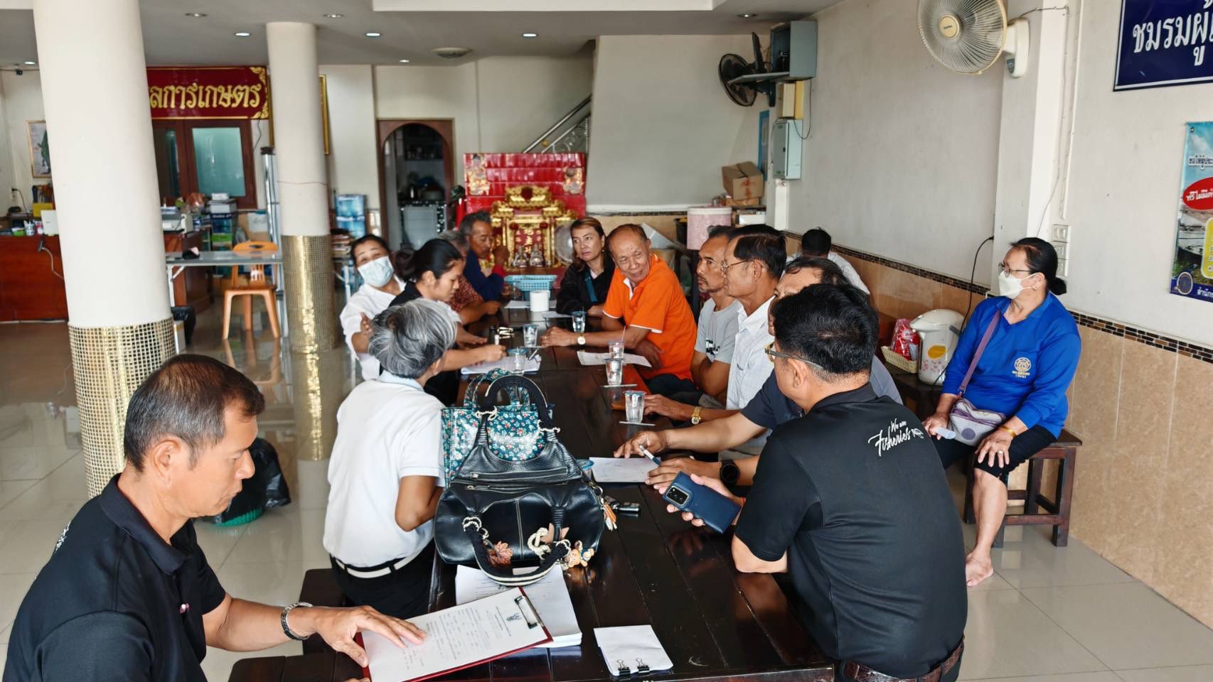 ลงพื้นที่ชี้แจงหลักเกณฑ์เงื่อนไข วิธีการดำเนินงานตามโครงการยกระดับสินค้าเกษตรมูลค่าสูง 