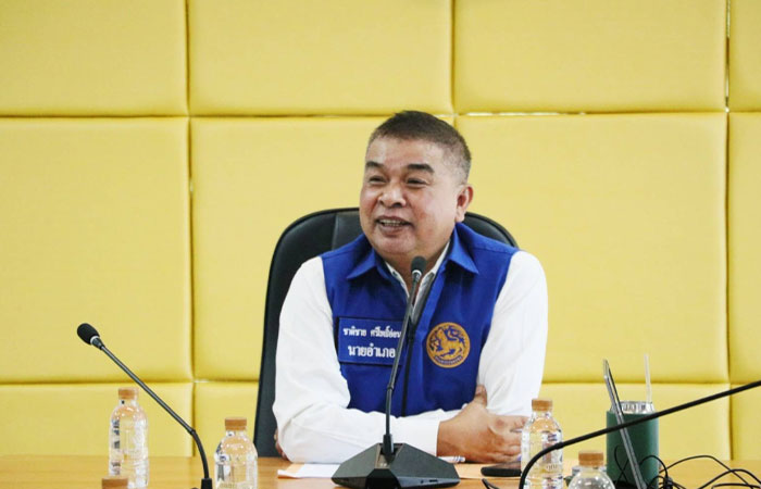 ร่วมประชุมการมอบหมายภารกิจ การปฏิบัติงานหน่วยแพทย์เคลื่อนที่ตามรอยพระราชดำริ เรือพระราชทานเวชพาหน์ 