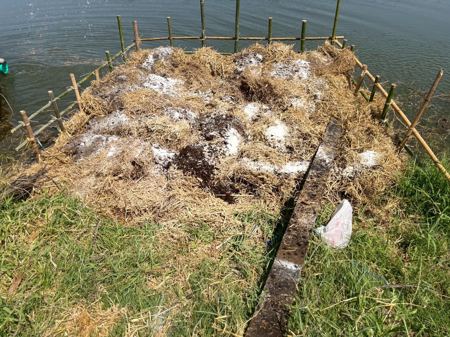  ดำเนินการส่งมอบวัสดุการเกษตรและร่วมดำเนินการสร้างอาหารธรรมชาติ (รอบที่ 2) ภายใต้โครงการบริหารจัดการทรัพยากรประมง 