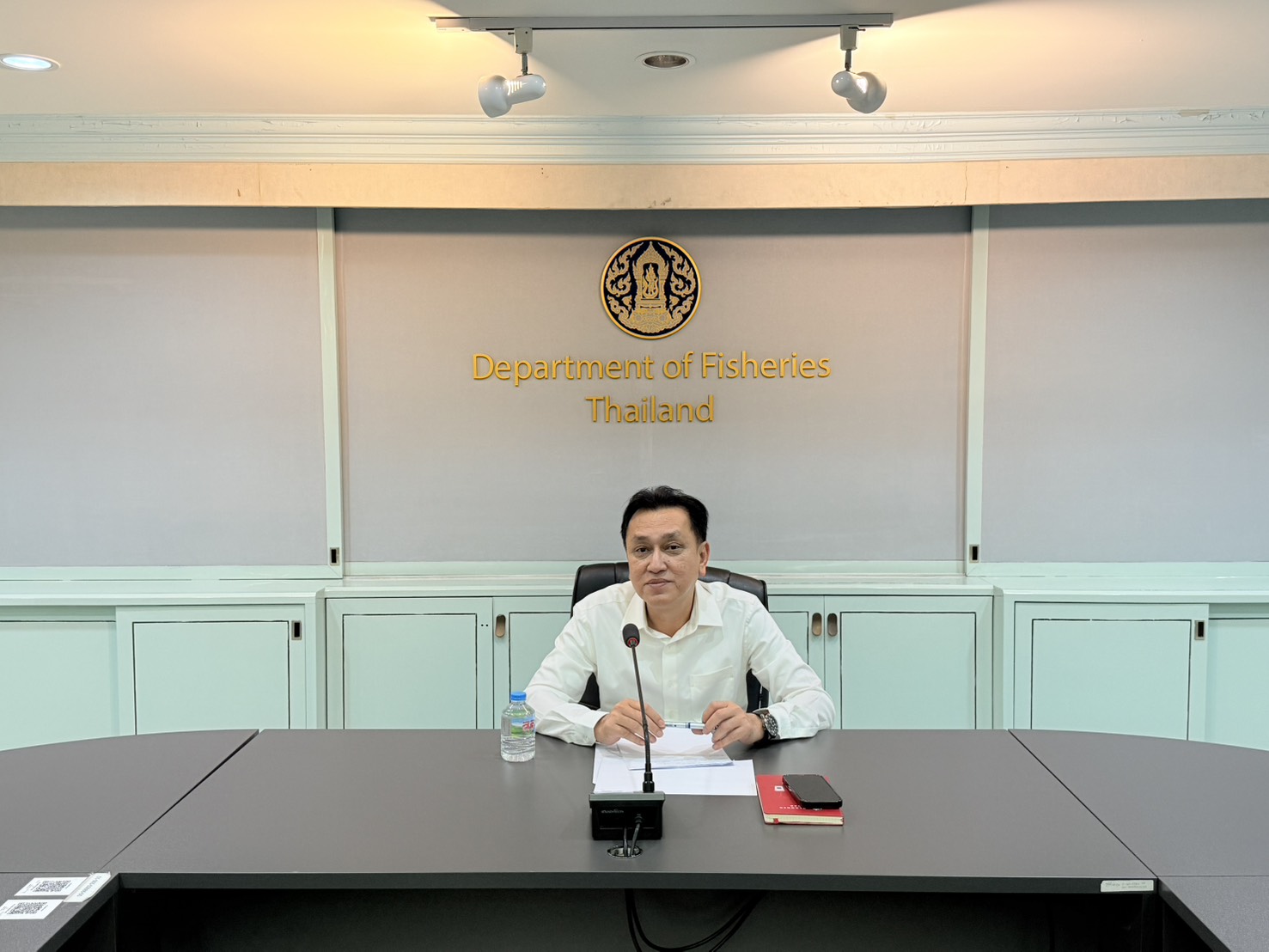 ประชุมแนวทางการทำงานจากที่บ้าน (Work from Home) ของหน่วยงานในสังกัด กรป.