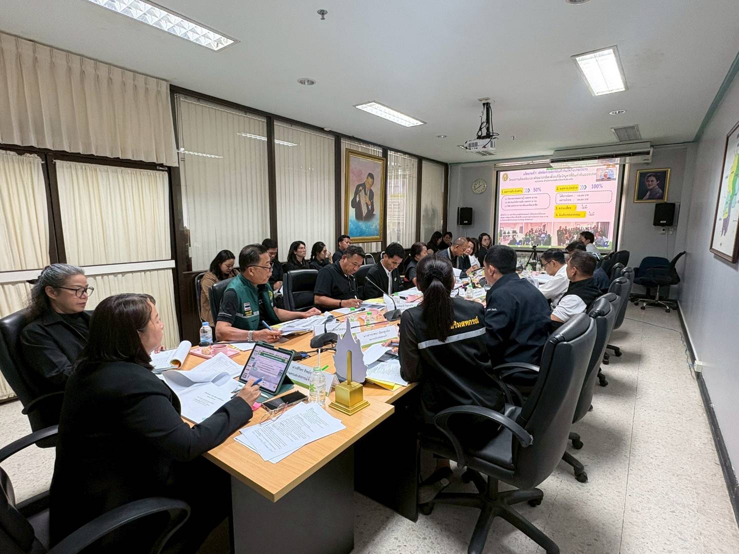 เข้าร่วมประชุมตรวจติดตามผลการดำเนินงานตามแผนการตรวจราชการ กระทรวงเกษตรและสหกรณ์..คลิก