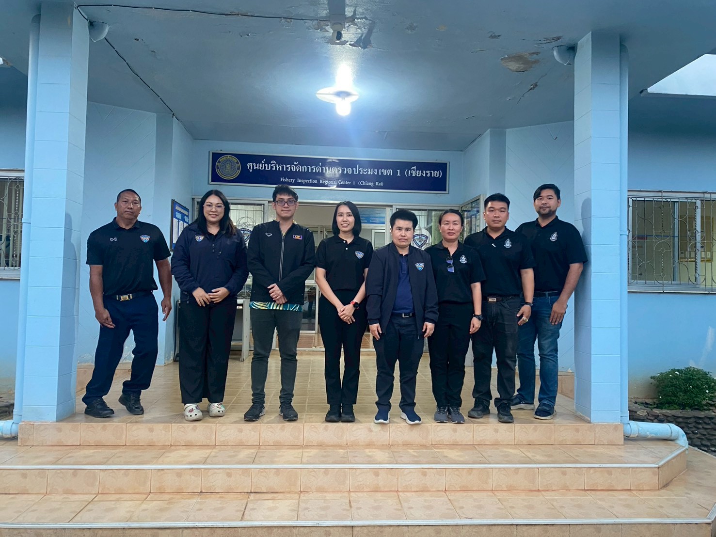 เจ้าหน้าที่ศูนย์บริหารจัดการด่านตรวจประมงเขต 1 (เชียงราย) ให้การต้อนรับคณะเจ้าหน้าที่กลุ่มวิเคราะห์และพัฒนาระบบการตรวจสอบเรือประมง สินค้าสัตว์น้ำ กองตรวจสอบเรือประมง สินค้าสัตว์น้ำ และปัจจัยการผลิต กรมประมง..คลิก