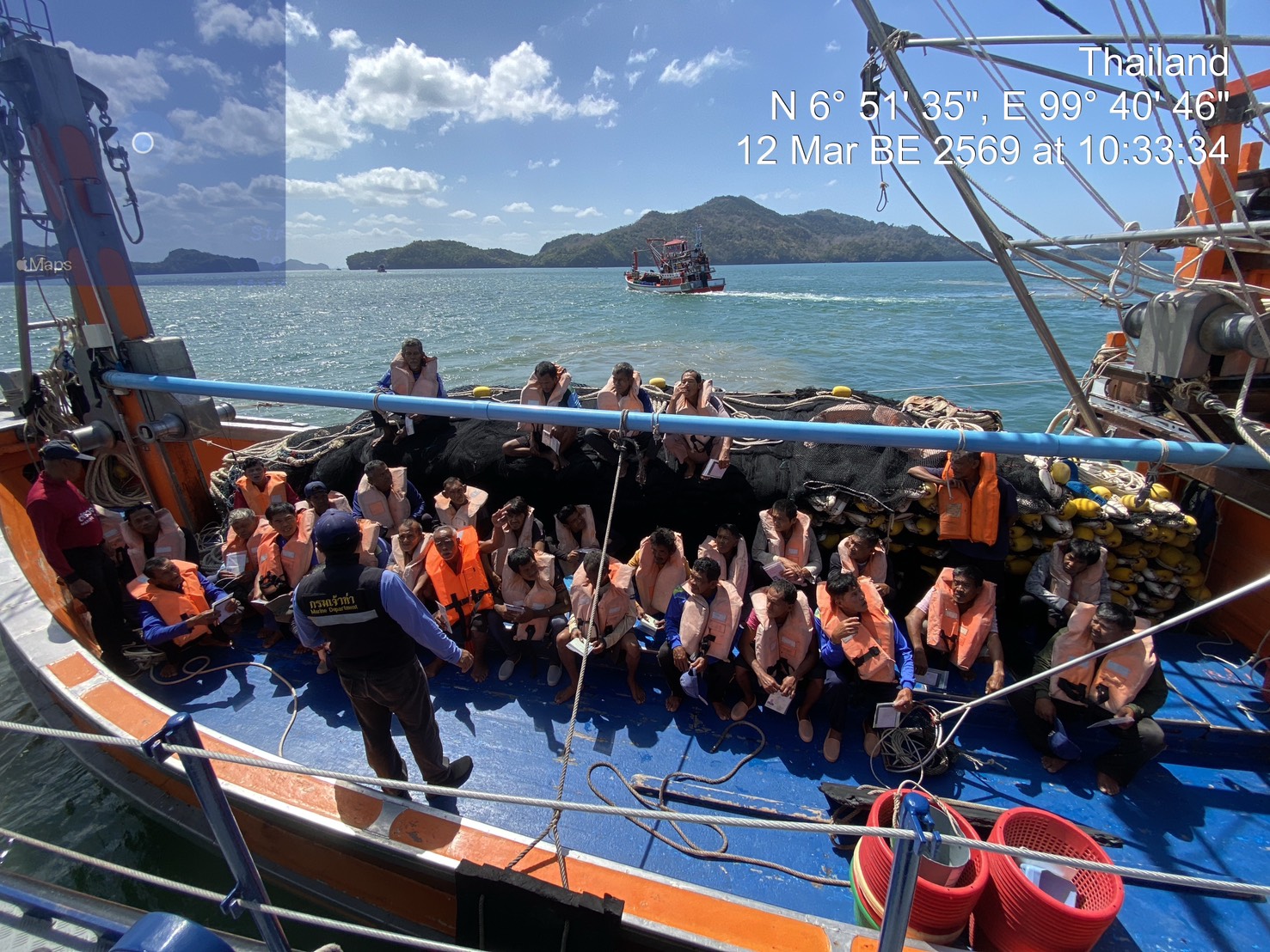 ร่วมบูรณาการตรวจคุ้มครองแรงงานในเรือประมงทะเล..คลิก