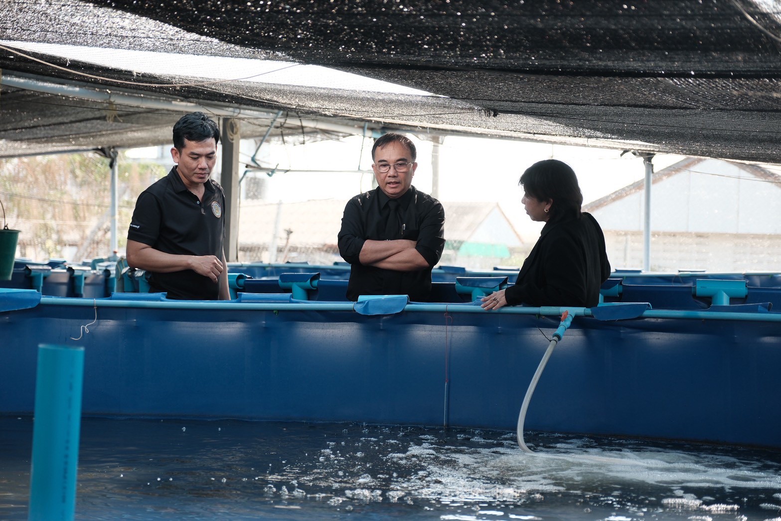 รองอธิบดีกรมประมง (นายวิศณุพร รัตนตรัยวงศ์) เข้าตรวจเยี่ยมและติดตามความก้าาวหน้าผลการดำเนินงานในกิจกรรมต่างๆ