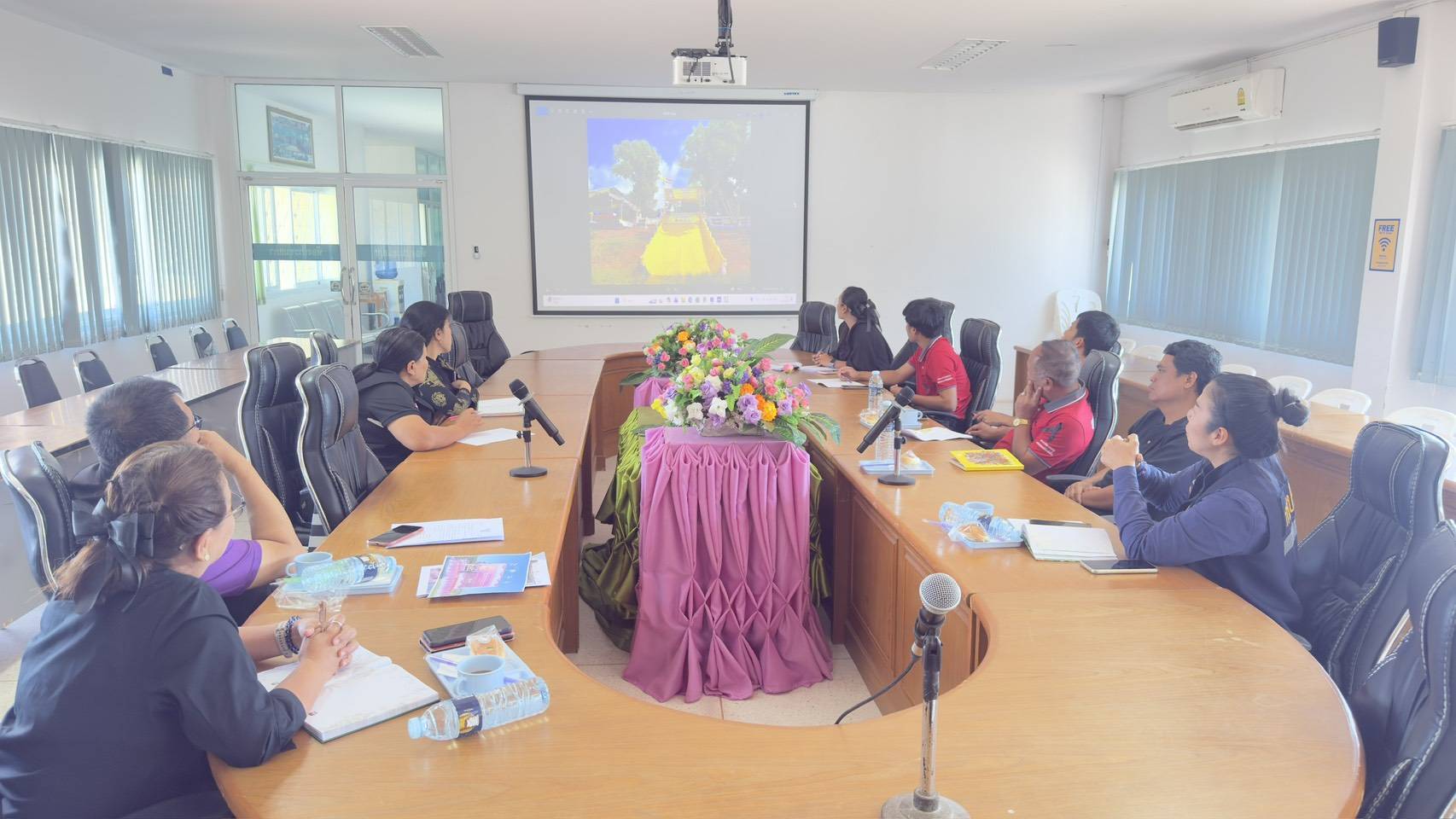 กิจกรรมการประชุมหารือ เชื่อมโยงการพัฒนางานด้านประมงในพื้นที่ตำบลโพธิ์ไทร อำเภอพิบูลมังสาหาร จังหวัดอุบลราชธานี