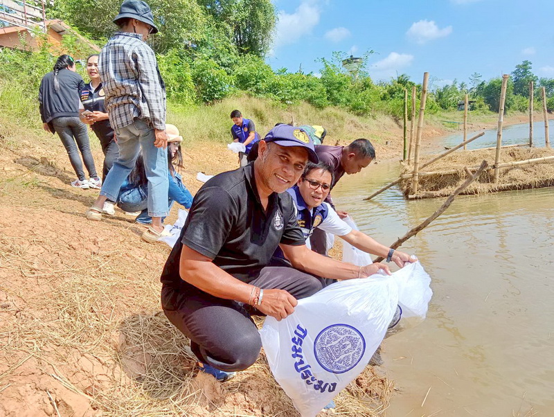 ร่วมปล่อยพันธุ์ปลา ลงสู่อ่างเก็บน้ำควนเล้าเป็ด อ.ตะโหมด จ.พัทลุง..คลิก