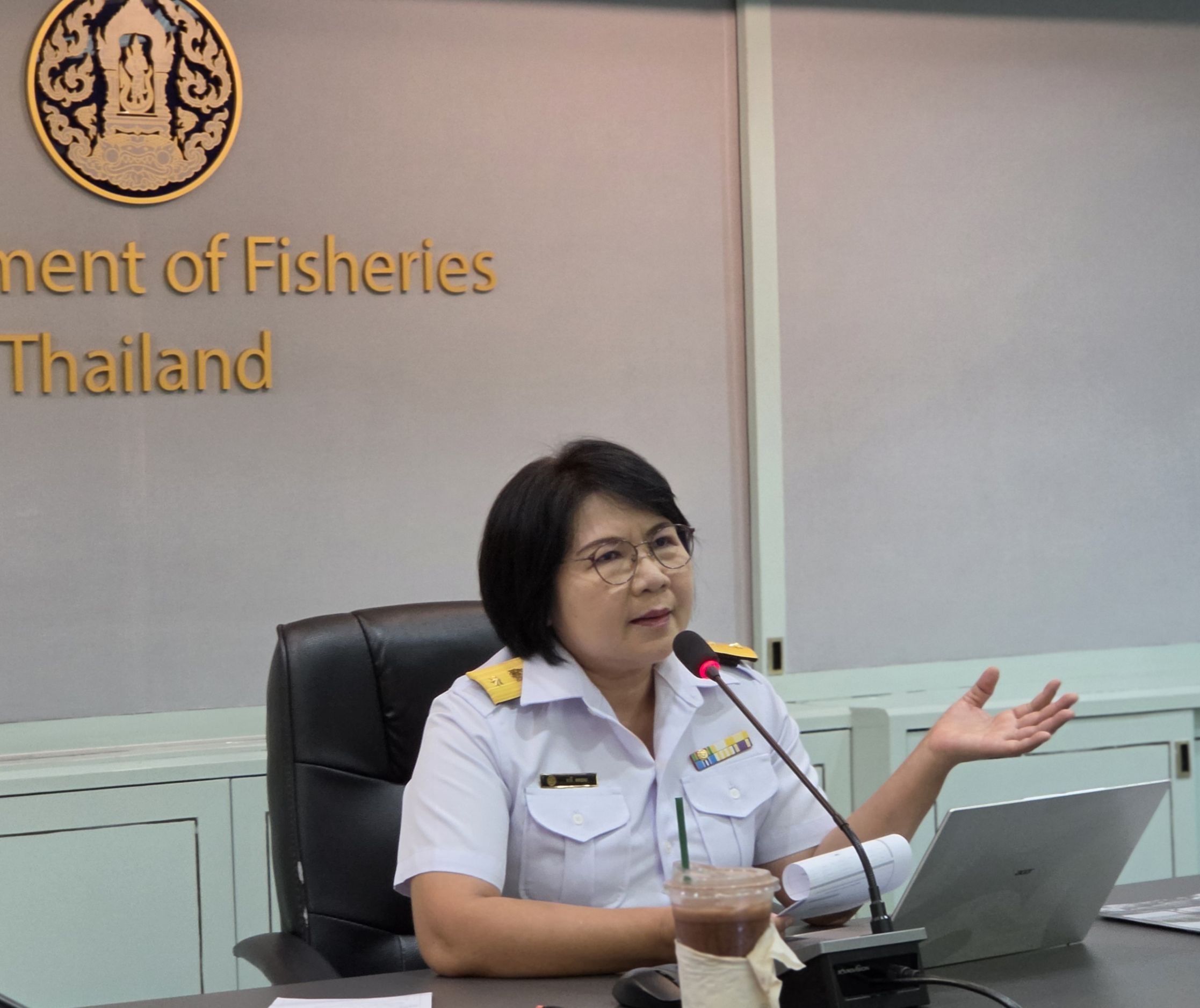 กลุ่มควบคุมวัตถุอันตรายฯ จัดประชุมหารือแนวทางการขึ้นทะเบียนวัตถุอันตรายทางการประมง