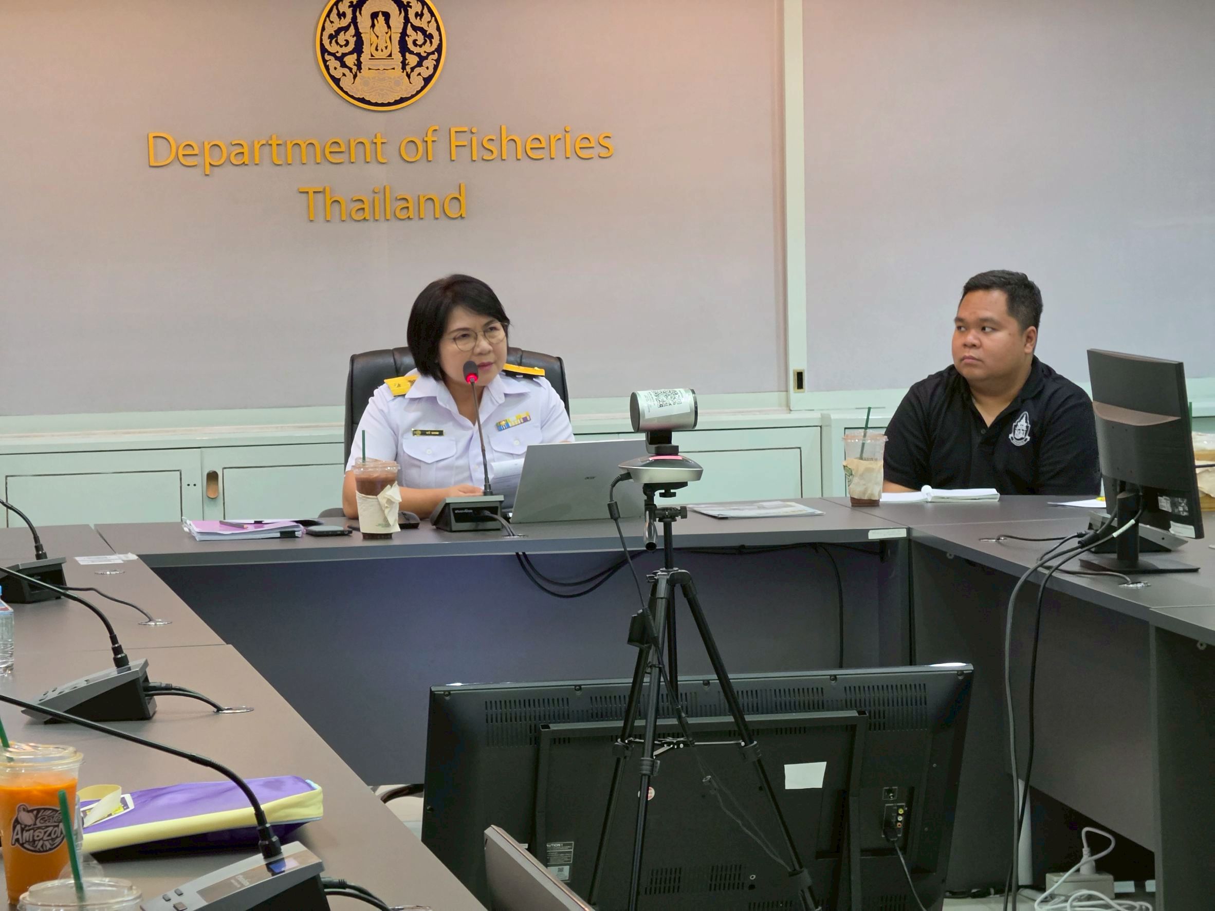 กลุ่มควบคุมวัตถุอันตรายฯ จัดประชุมหารือแนวทางการขึ้นทะเบียนวัตถุอันตรายทางการประมง