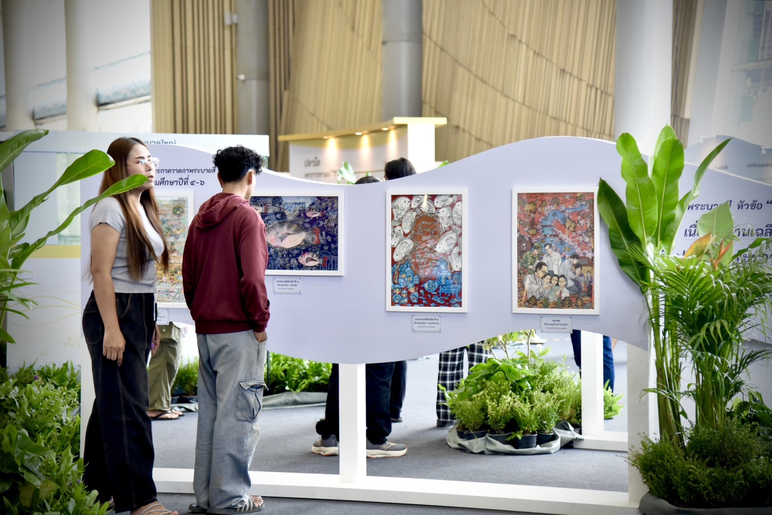 ภาพบรรยากาศงาน  “60 ปี ปลานิลพระราชทานเพื่อปวงชนชาวไทย“